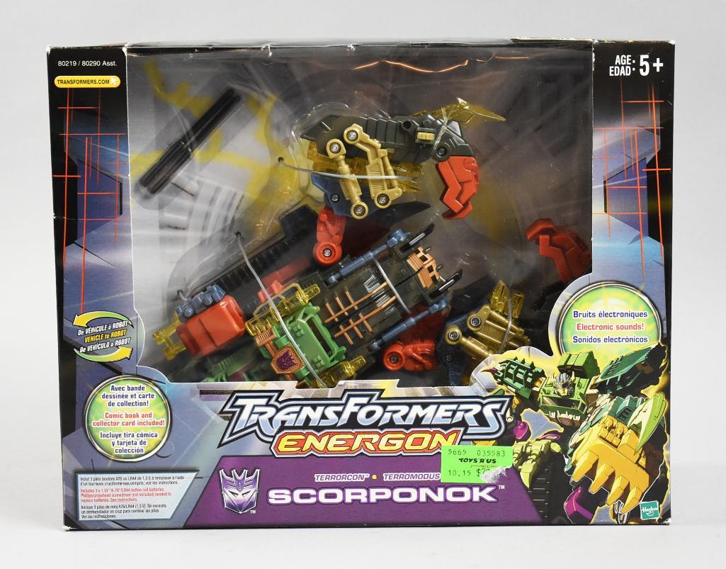 New Old Stock -  Vintage Transformers Energon Scorponok Action Figure (1 of 2)