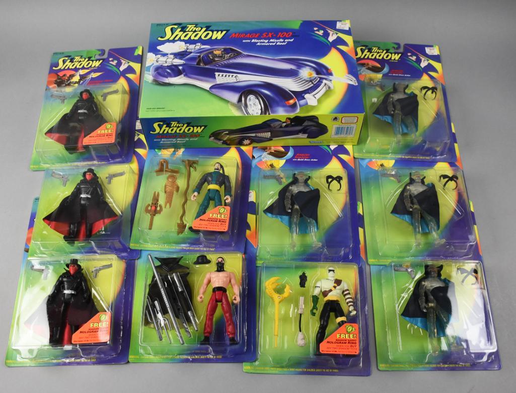 New Old Stock - 11 Kenner The Shadow Action Figures (1 of 2)