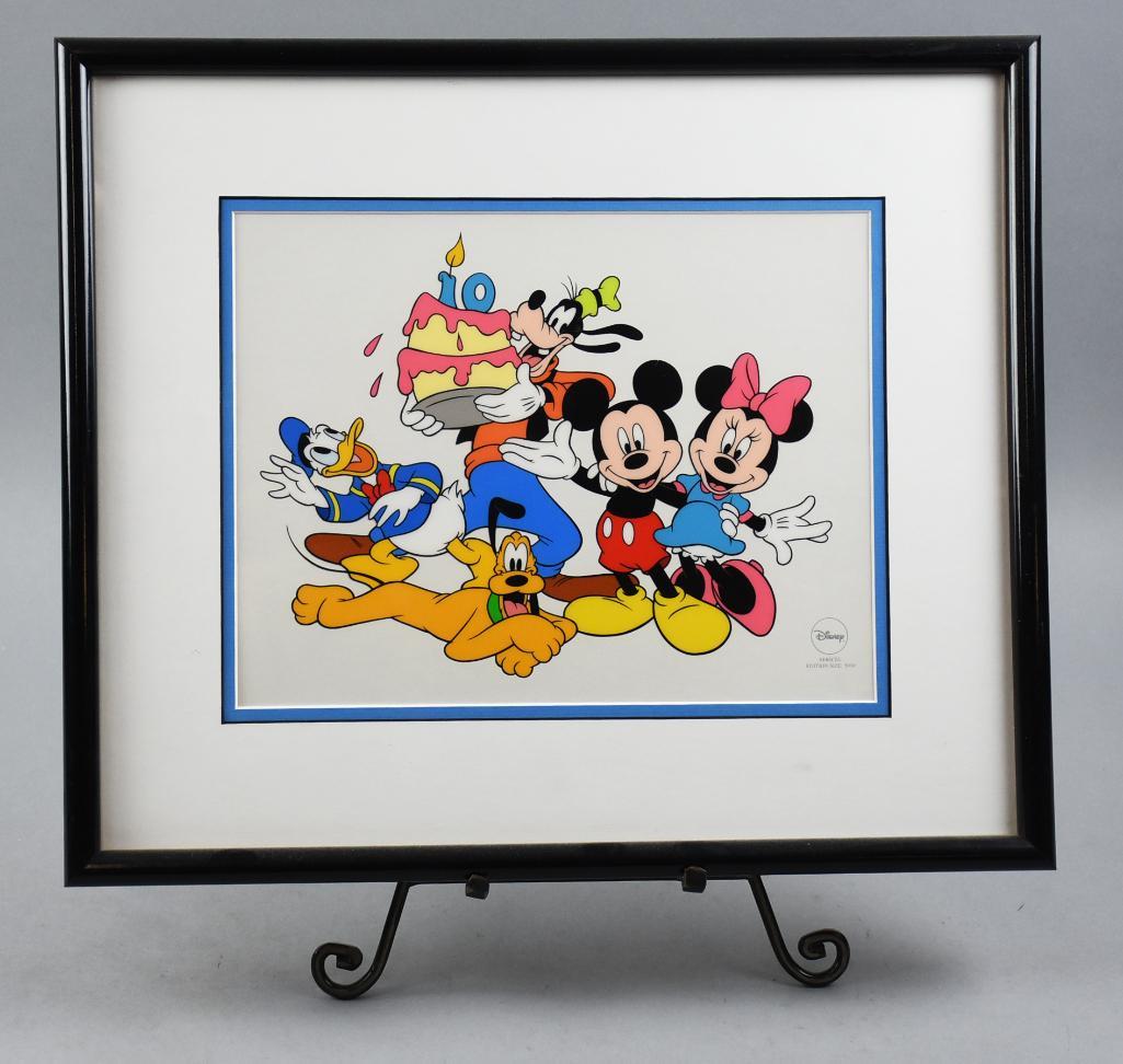 Ltd Ed Disney Decade of Dreams Animation Sericel w/ COA (1 of 6)