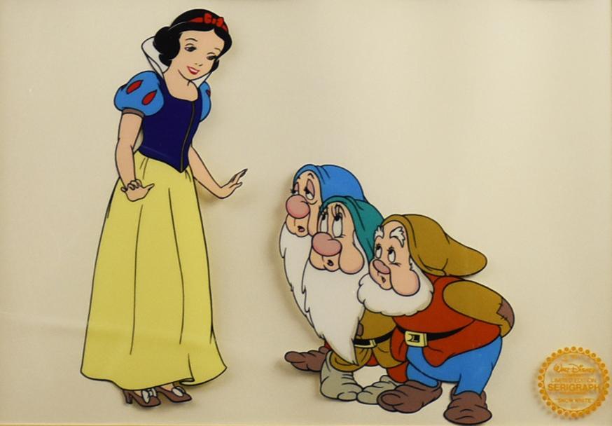 ディズニー白雪姫　SERIGRAPH セル画　LEMITED EDITION ディズニー白雪姫 SERIGRAPH セル画 LEMITED EDITION Amazon.co