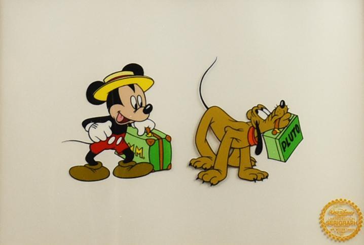 Ltd Ed  Disney Mr. Mouse Takes a Trip, Serigraph Cel, w/ COA (1 of 6)