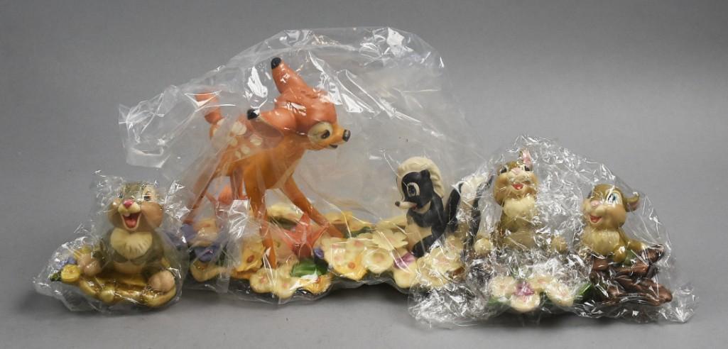 WDCC Bambi, Flower, Thumper, Thumper's Sisters, NIB COA Disney (1 of 6)