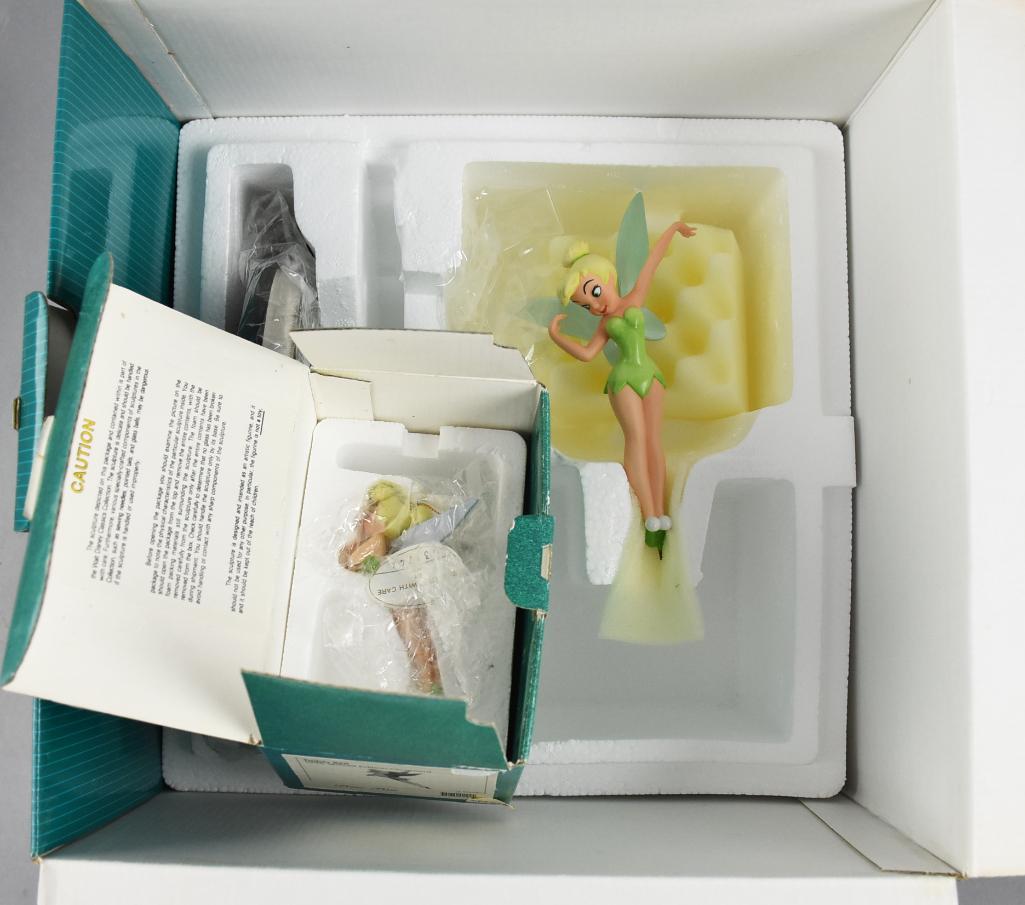 WDCC Peter Pan's Tinker Bell Figurines, Boxed & COAs (1 of 4)