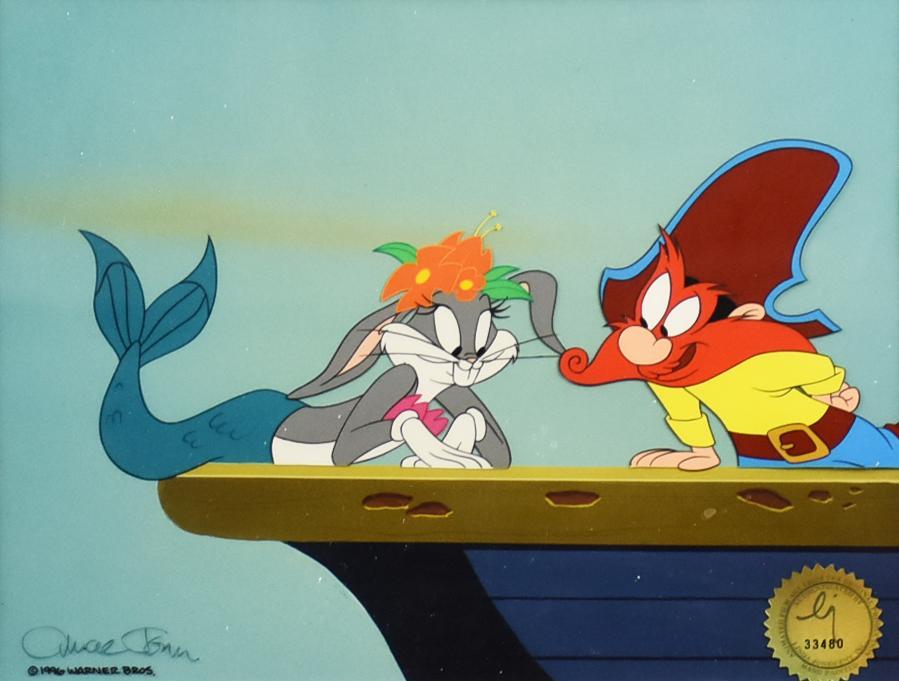 Chuck Jones Signed Animation Cel Hare to Eternity-COA (1 of 7)