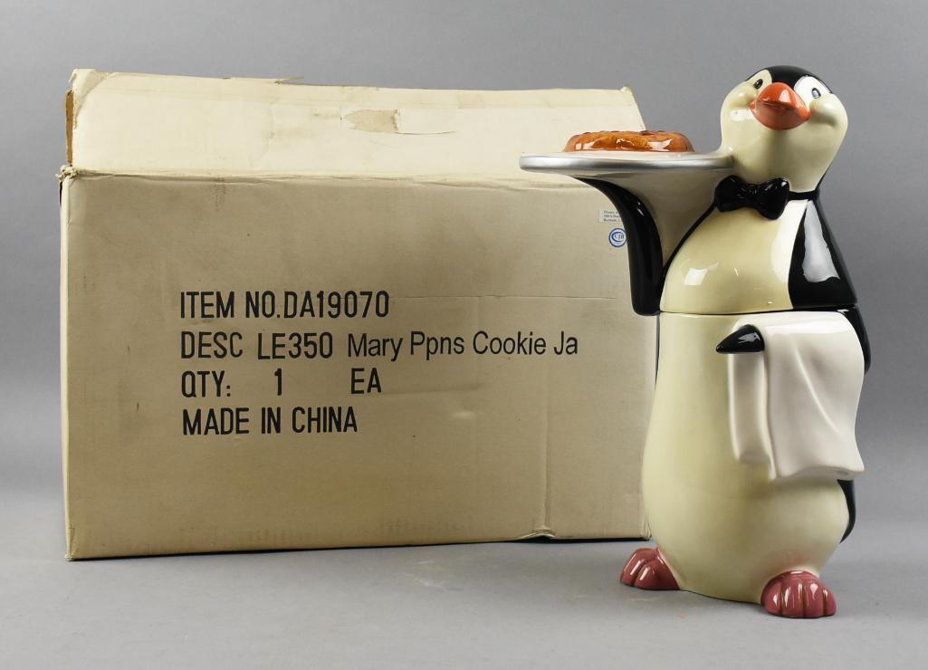 Disney Auctions Limited Edition Mary Poppins Cookie Jar 350 Total (1 of 6)