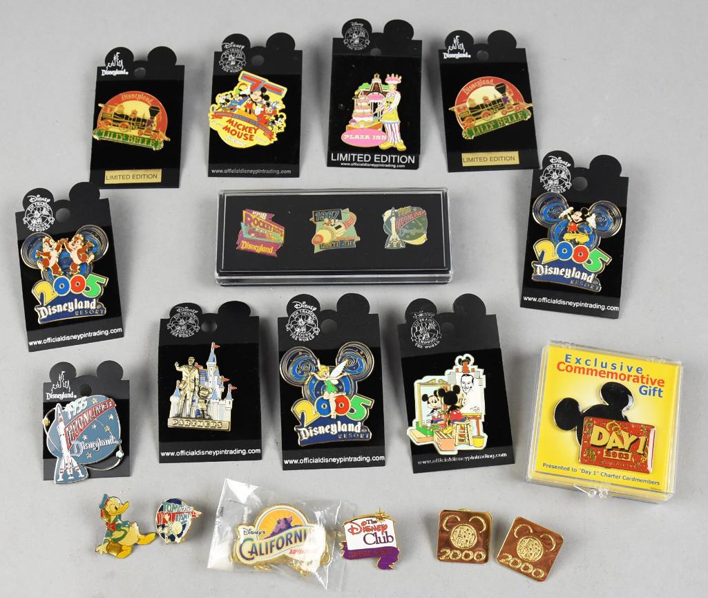 (18) Misc Disneyland Lapel Trade Pins (1 of 5)