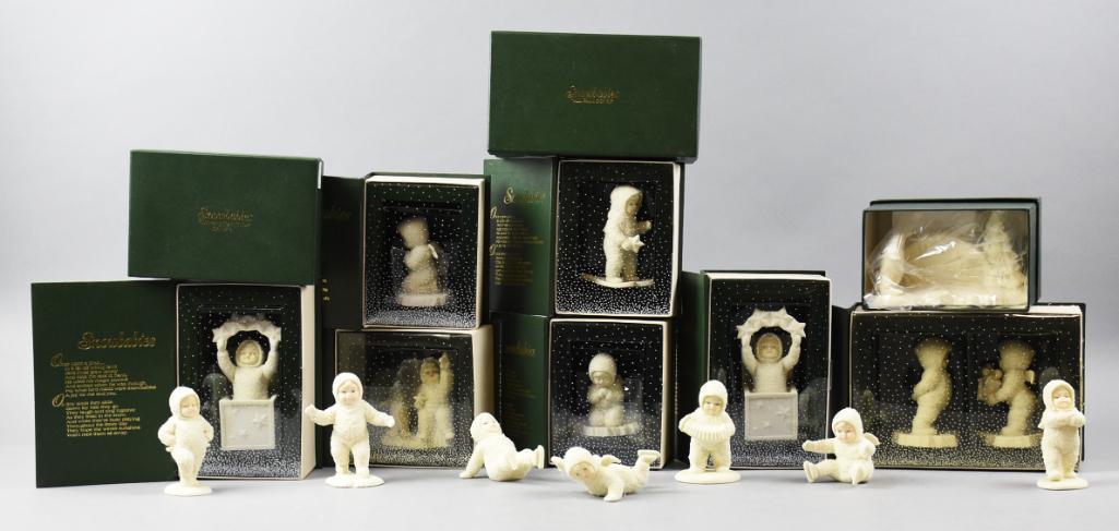 10 Department 56 Snowbabies, Original Boxes (1 of 5)