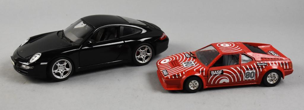 Burago & Maisto Diecast Model Cars BMW and Porsche (1 of 6)