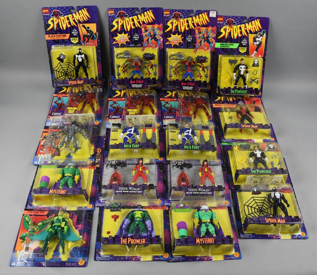 NOS-19 Toy Biz Spider-Man Action Figures, Shipping Box (1 of 4)