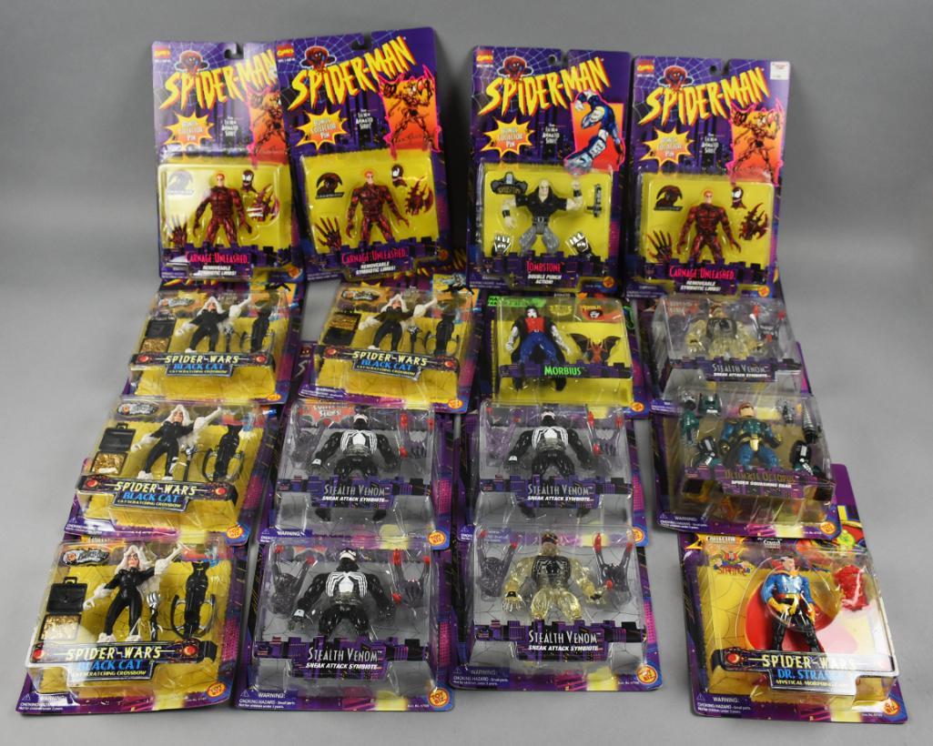 NOS-16 Spiderman Action Figures, Shipping Box (1 of 5)