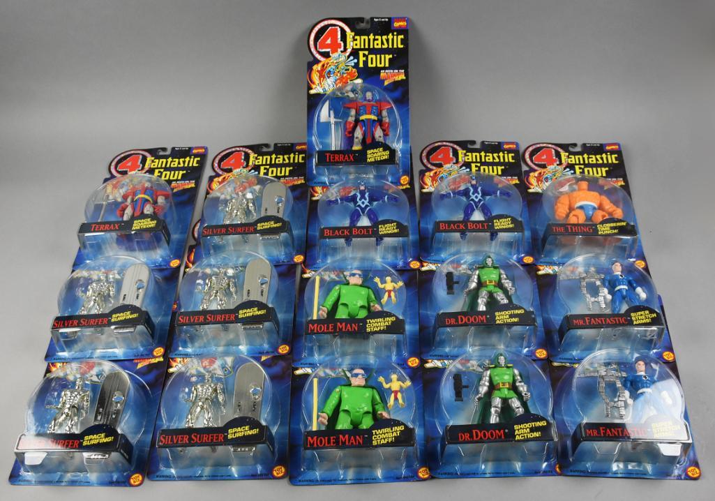 NOS-Marvel Fantastic Four Action Figures, Mint (1 of 3)