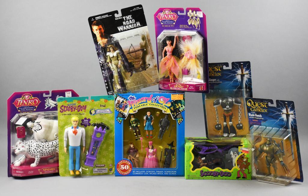 NOS-Misc Action Figures, Wizard of Oz, Scooby & More (1 of 2)