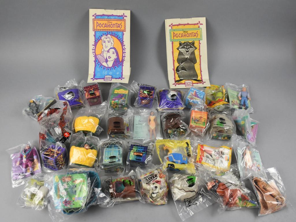 Burger king toys 1990s sales