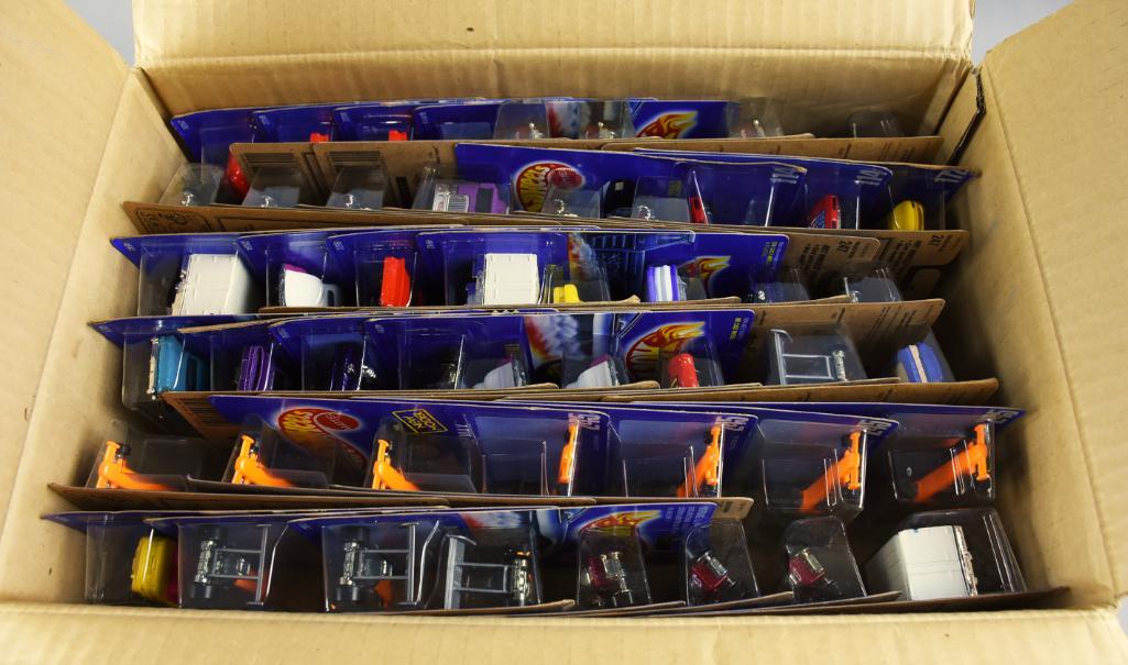 NOS-Huge Asst 1991 Hot Wheels, Unsearched, Blue card (1 of 5)