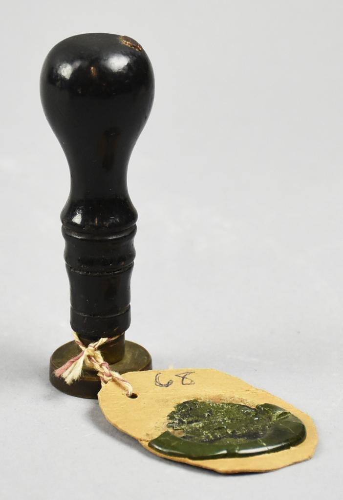 c1920 American Railway Express Agency Wax Seal, Oregon (1 of 4)