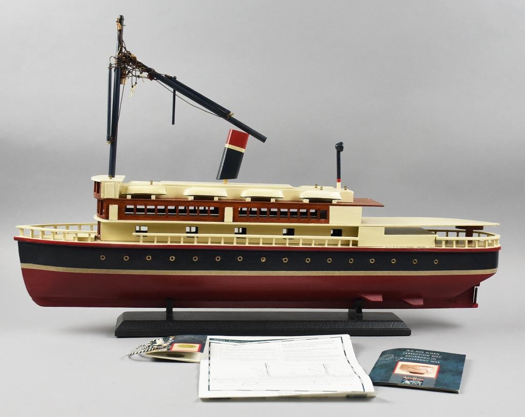 Great Lakes Steamer Replica Model, No. AS302, Orig. Box (1 of 8)