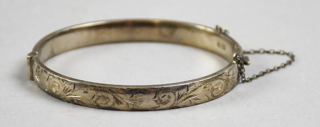 1929 Georg Jensen Ltd London Sterling Bangle Art Deco (1 of 7)