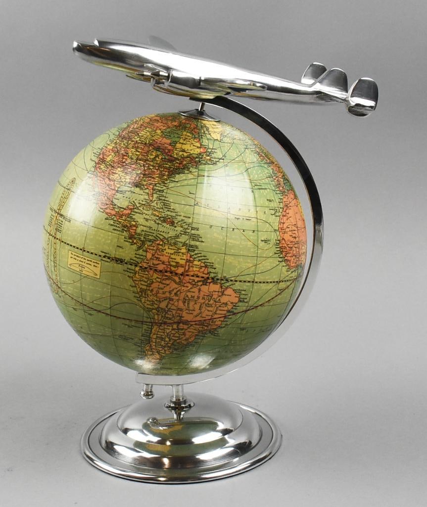 On Top of the World Weber Costello Replica Globe/Plane (1 of 7)