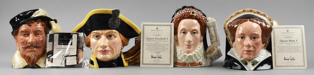 Royal Doulton Toby-Queens Mary & Elizabeth and More (1 of 7)