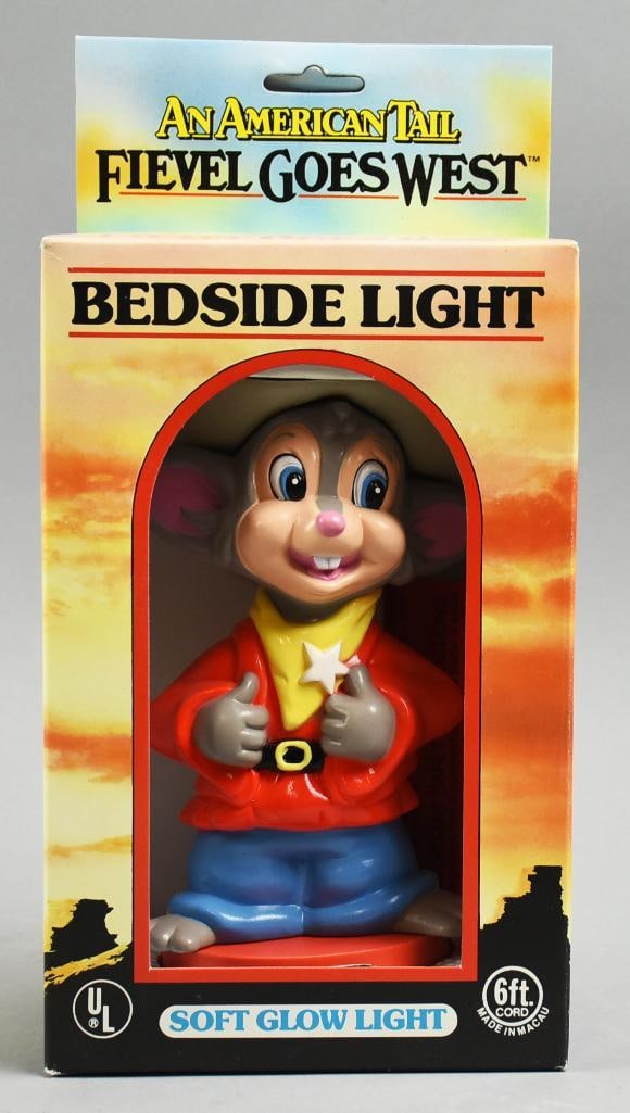 Disney Fievel Goes West, Bedside Light - New Old Stock (1 of 2)