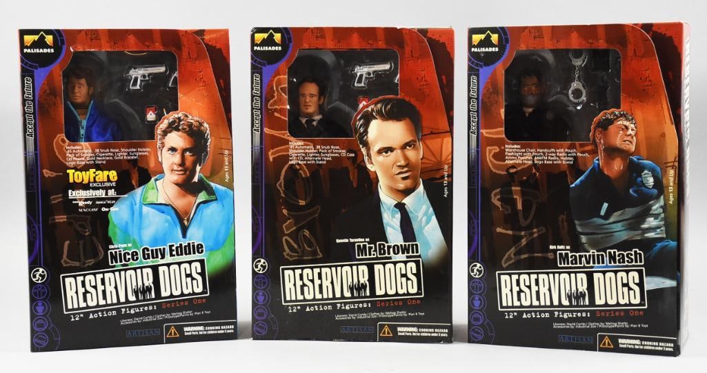 (3) Reservoir Dogs Action Figures, Mint in Box - NOS (1 of 3)