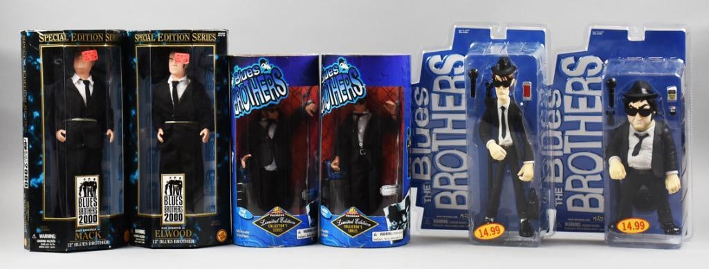 (6) Blues Brothers Dolls & Action Figs-Mint in Packages-NOS (1 of 3)