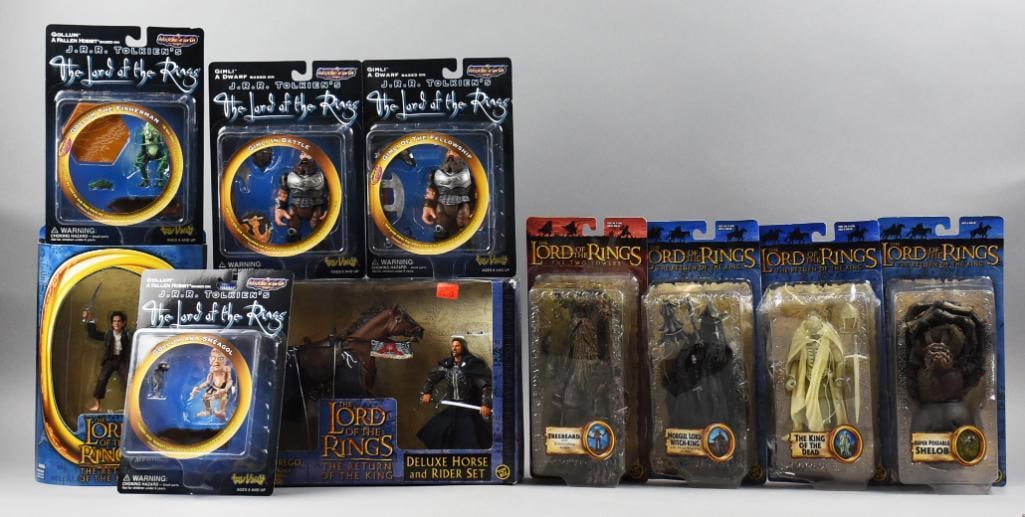 (10) Toy Biz Lord of the Rings Action Figures, Carded - NOS (1 of 3)
