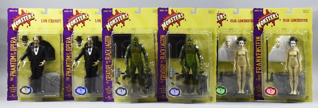 (6) Sideshow Toys Universal Monsters Action Fig-Carded-NOS (1 of 3)