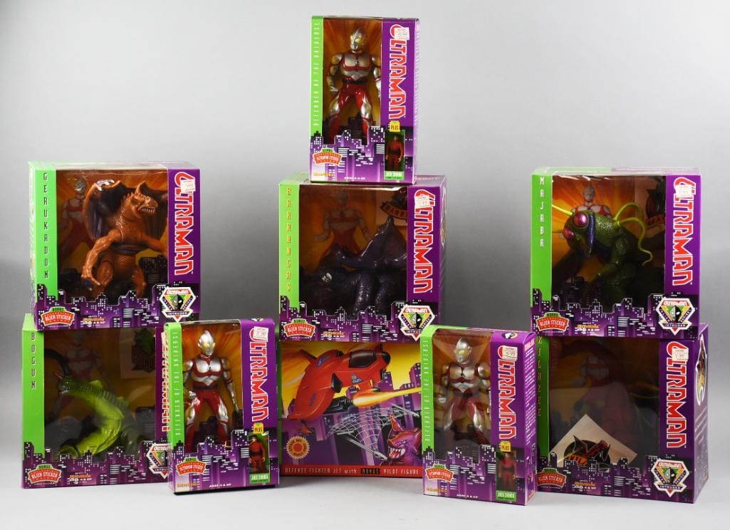 (9) Ultraman Action Figures - Mint in Box - New Old Stock (1 of 3)