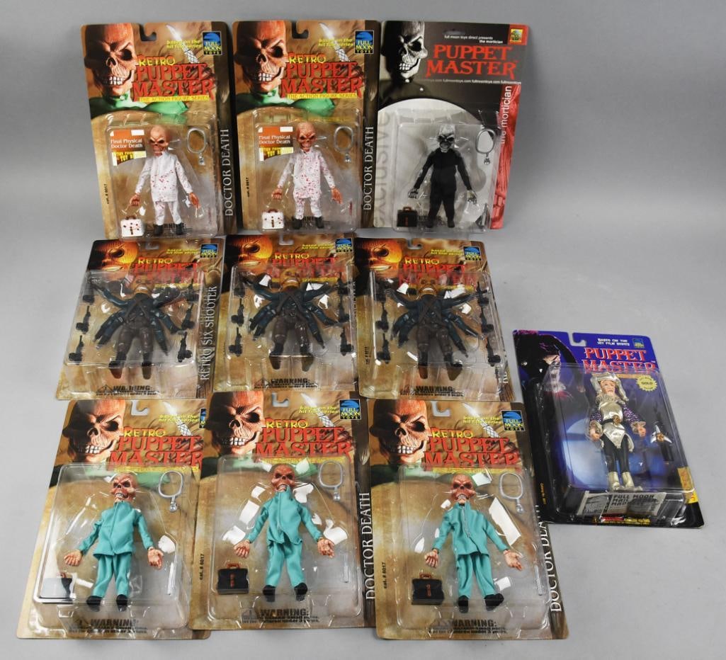 (10) Full Moon Toys, Puppet Master Action Figures-Carded-NOS (1 of 5)