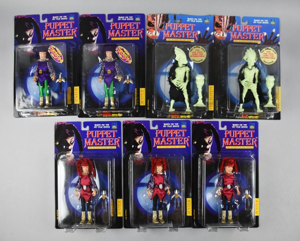 (7) Full Moon Toys, Puppet Master Action Figures-Carded-NOS (1 of 3)