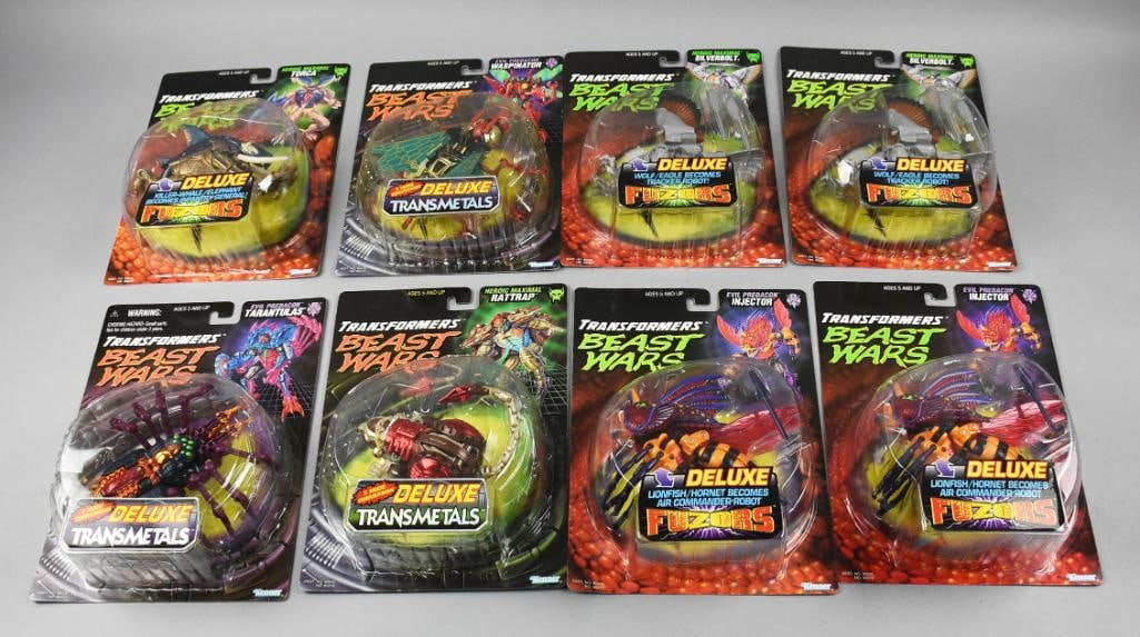 (8) NOS - Transformers Beast Wars, Carded, Shipping Box (1 of 5)