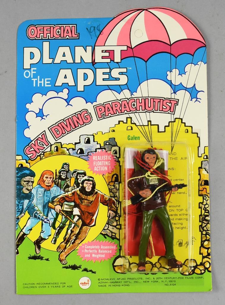 Planet of the Apes-Sky Diving Parachutist-Carded-NOS: Planet of the Apes-Sky Diving Parachutist-Carded-NOS. From the home of the largest toy collector on the west coast. New Old Stock.