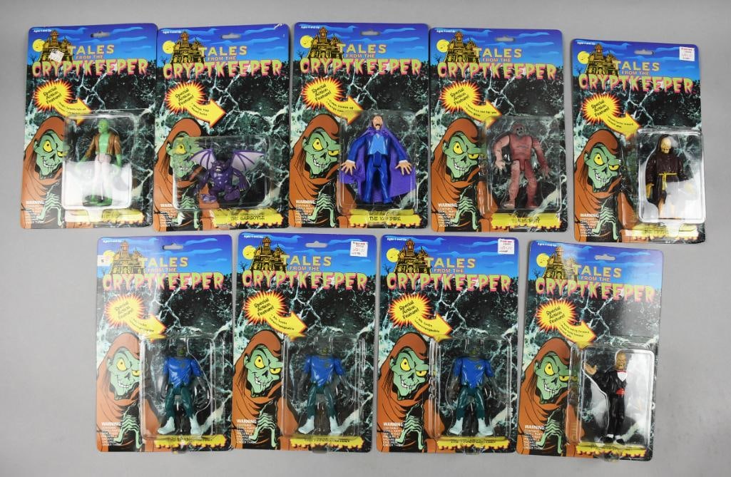(9) Tales from the Crypt Keeper Action Figures, Carded-NOS (1 of 5)