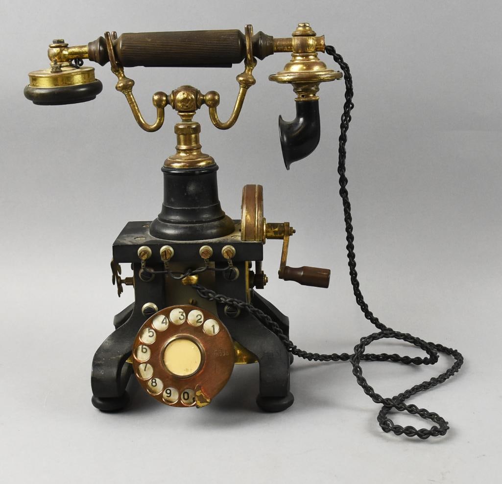 Antique Swedish LM Ericsson Skeleton Telephone (1 of 17)