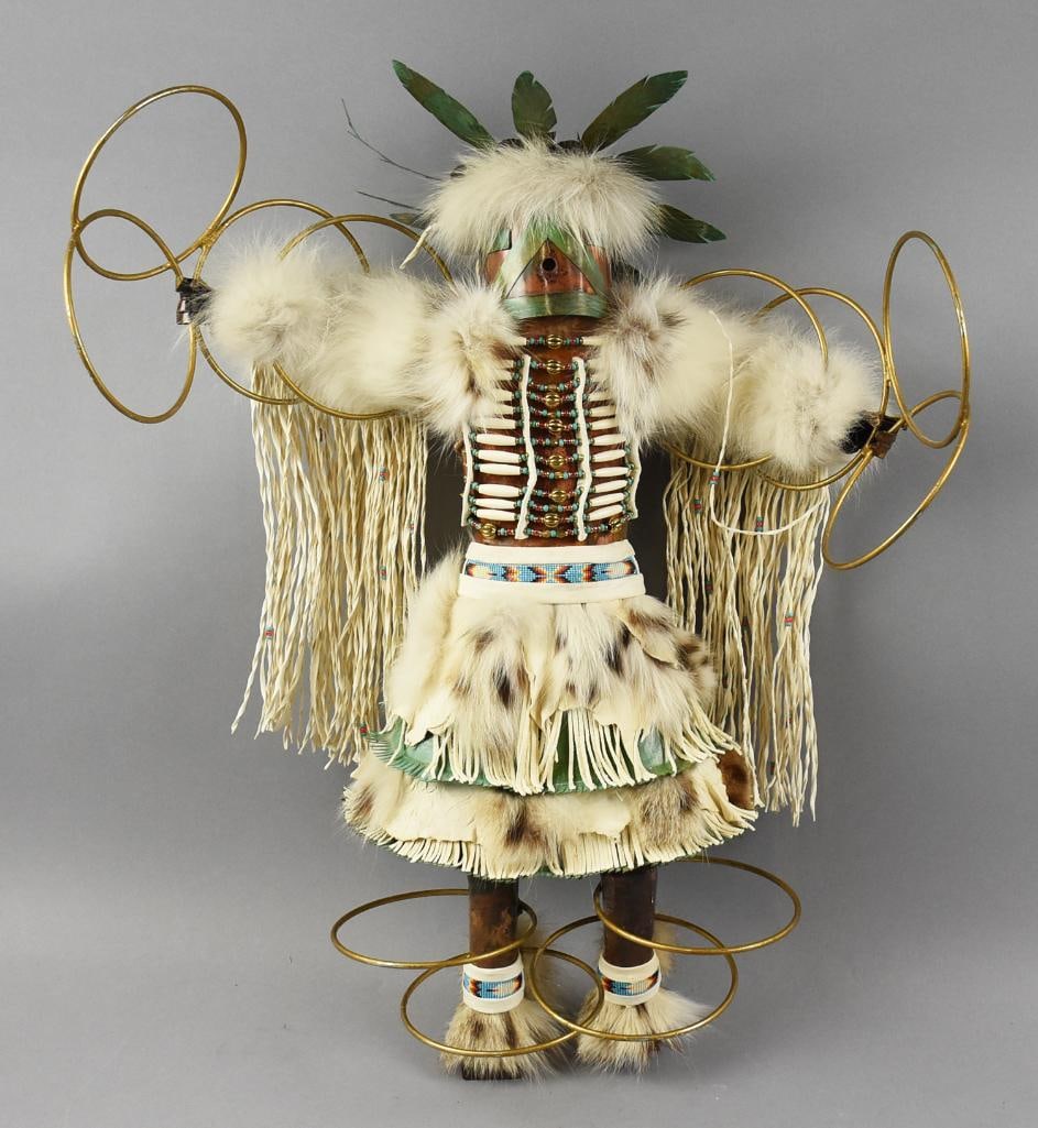 K. Bird Studios #45/75 Wall Hanging Metal Kachina Copper (1 of 11)