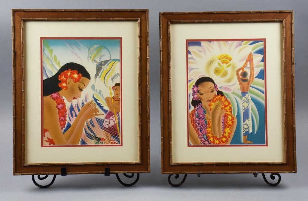 Vintage Frank McIntosh Hawaii SS Matsonia Mid Century (1 of 7)