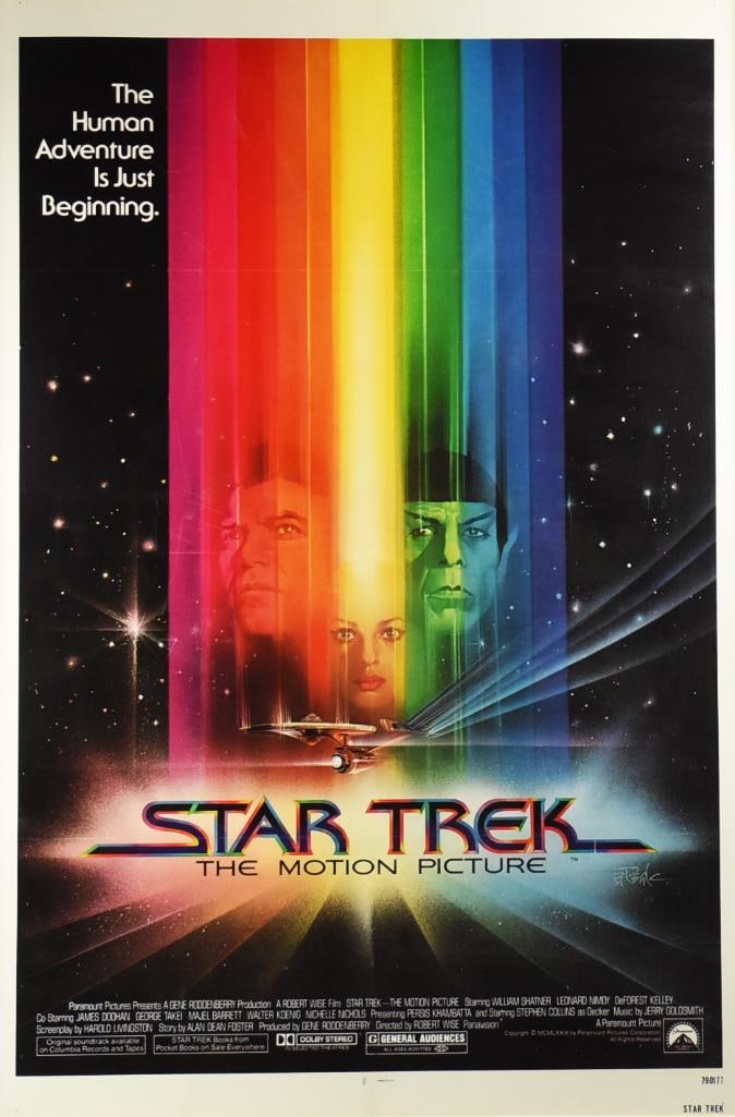 1979 Star Trek The Motion Picture One Sheet, Shatner (1 of 7)