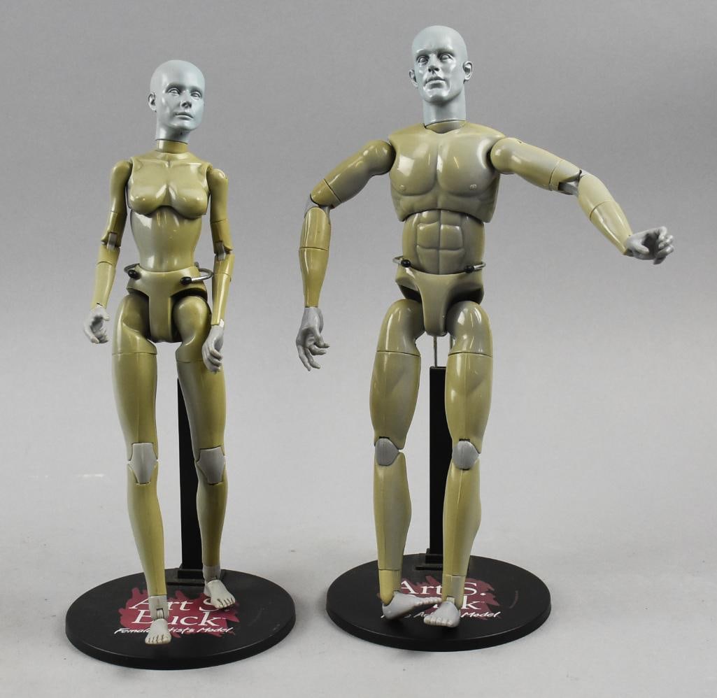 Art S. Buck Male & Female Artist Models (1 of 6)