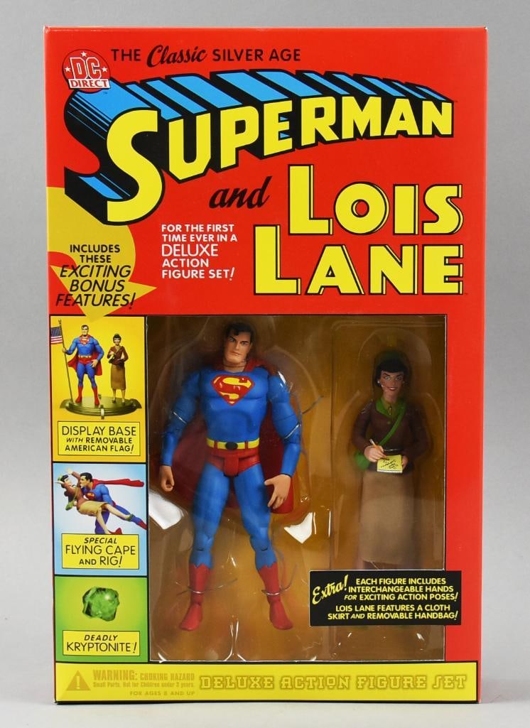 DC Direct Superman and Lois Lane, Mint in Box - NOS (1 of 2)