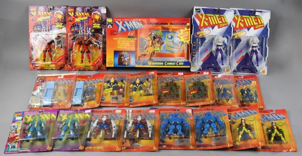 Toy Biz Marvel X-Men Action Figures, Carded/Boxed, NOS (1 of 8)
