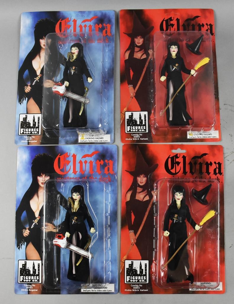 Figures Toy Co. Elvira Action Figures, Carded - NOS (1 of 3)
