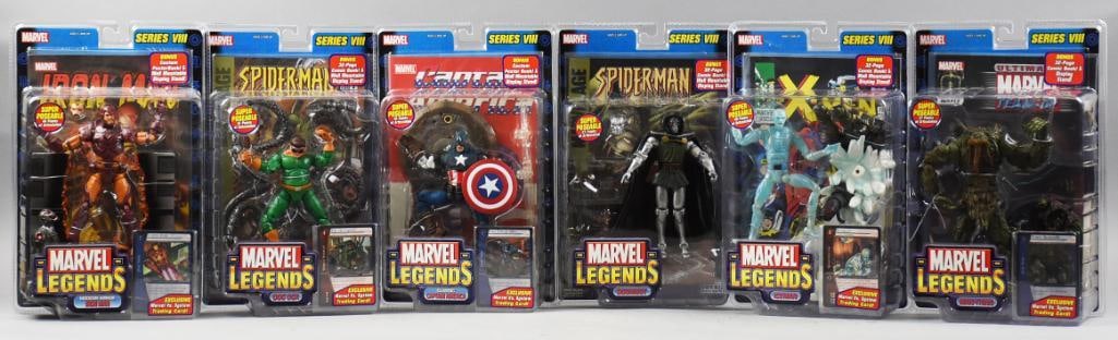 Toy Biz Marvel Legends Series VIII Action Figs-Carded (1 of 4)