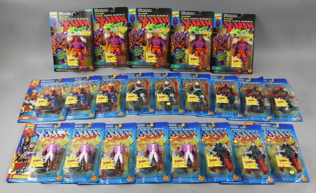 (22) Toy Biz Marvel X-Men Action Figures, Carded, NOS (1 of 8)