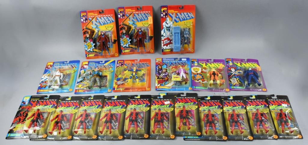 (20) Toy Biz Marvel X-Men Action Figures, Carded - NOS (1 of 5)