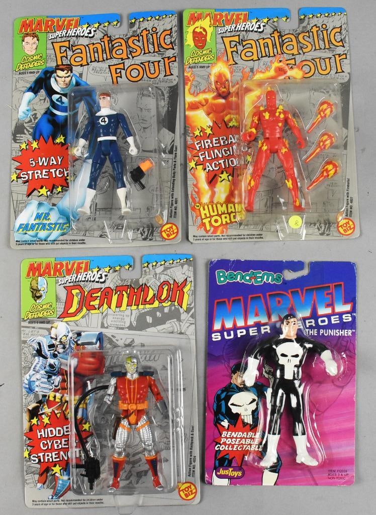 Toy Biz/JusToys Marvel Action Figures, Carded - NOS (1 of 2)