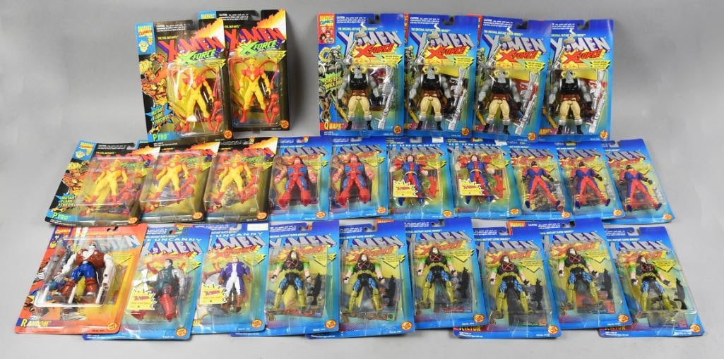 Toy Biz Marvel X-Men Action Figures, Carded, NOS (1 of 10)