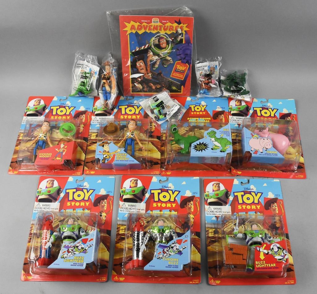 Think Way Toys Toy Story Action Figures, Carded - NOS (1 of 4)