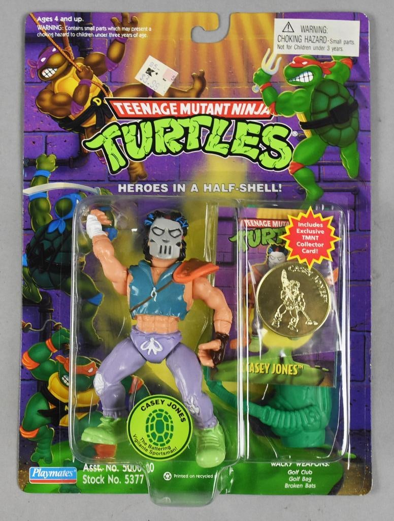 Playmates Teenage Mutant Ninja Turtles-Casey Jones-NOS (1 of 2)