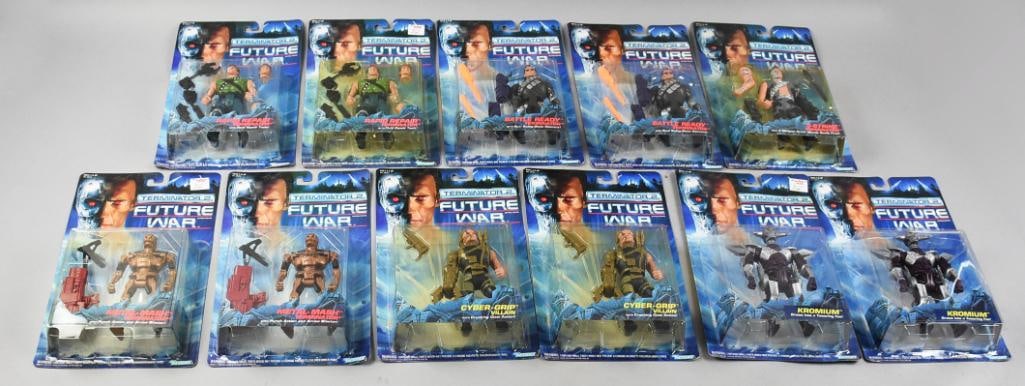 Kenner Terminator Future War Action Figures-Carded-NOS (1 of 4)